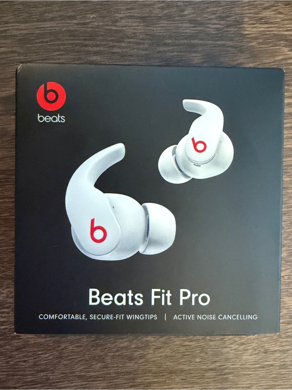 Apple Beats Fit Pro White Active Noise Cancelling Earbud Headphones
